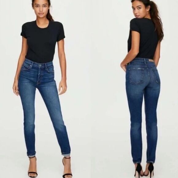 GRLFRND Karolina Jeans Joan Jett NWOT 24 - Picture 1 of 7